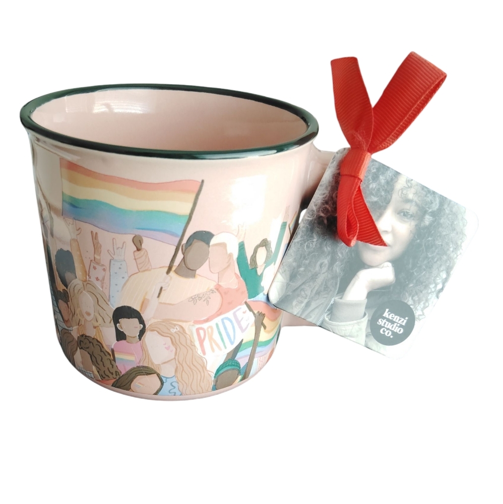 Kenzi Studio Co. Pride‎ Celebration Mug NWT